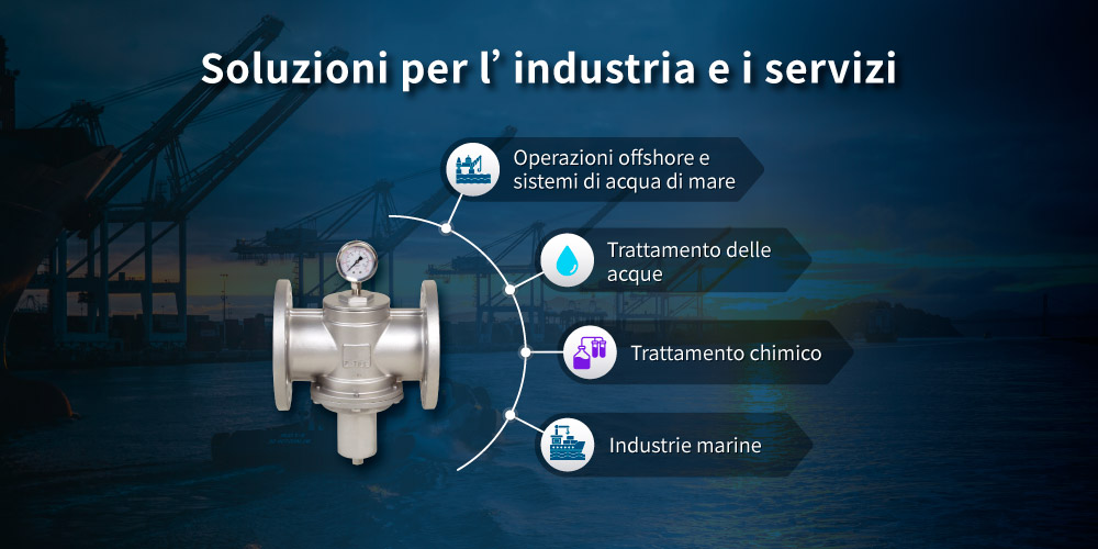 Applicazioni della valvola di sfioro della pressione in acciaio inossidabile duplex Applicazioni della valvola di sfioro della pressione in acciaio inossidabile duplex Z-Tide