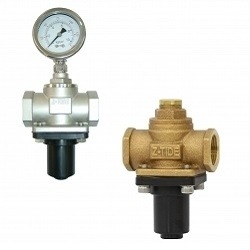 Valvola riduttrice di pressione in acciaio inox SS304 / bronzo